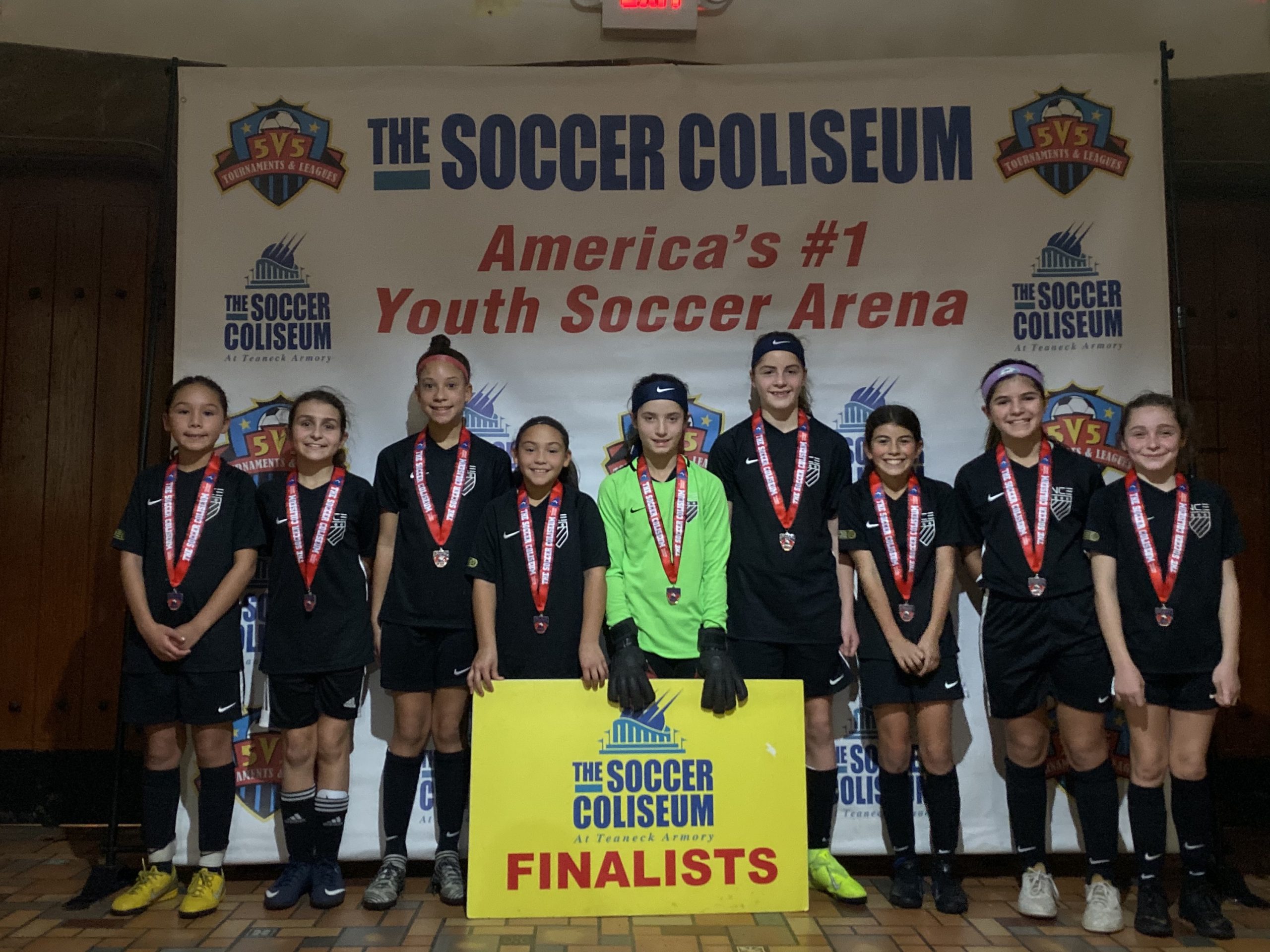 NCE 2008 Girls Soccer Coliseum Tournament Finalists