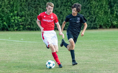 NCE Soccer Impress Against Premier League Giants