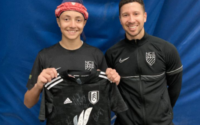 Signed Fulham Shirt For GurAman Following Pro Club Camp Success