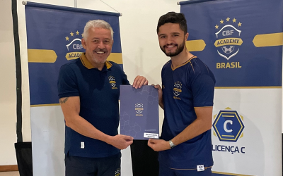 NCE Soccer Coach Secures Brazilian Coaching Badge