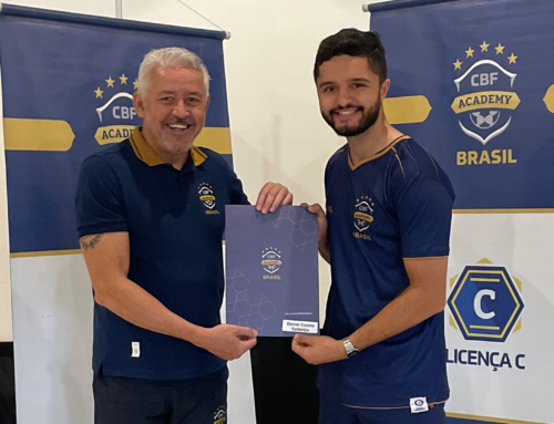 NCE Soccer Coach Secures Brazilian Coaching Badge