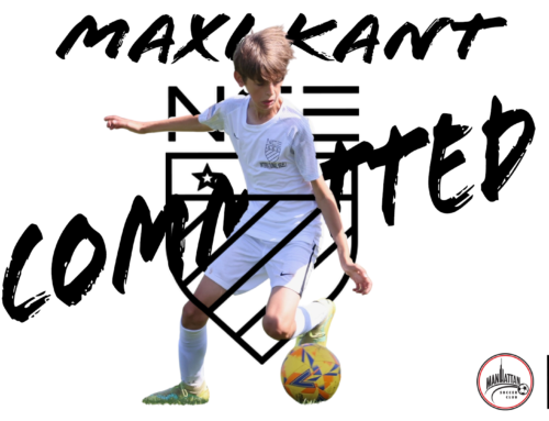 Maxi Kant Commits To England With Soccer World At His Feet