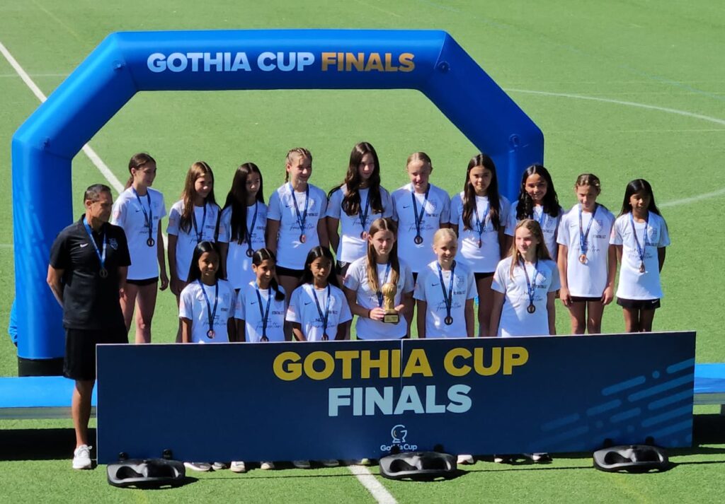 Gothia Cup Finals - 2011 NCE Girls